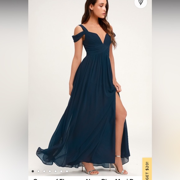 Navy blue dress - Picture 4 of 7